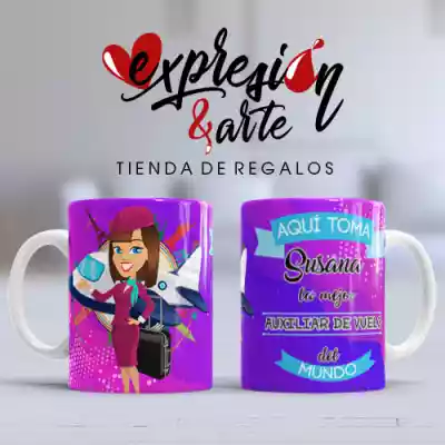 vectores plantilas PROFESIONES,AUXILIAR DE VUELO,